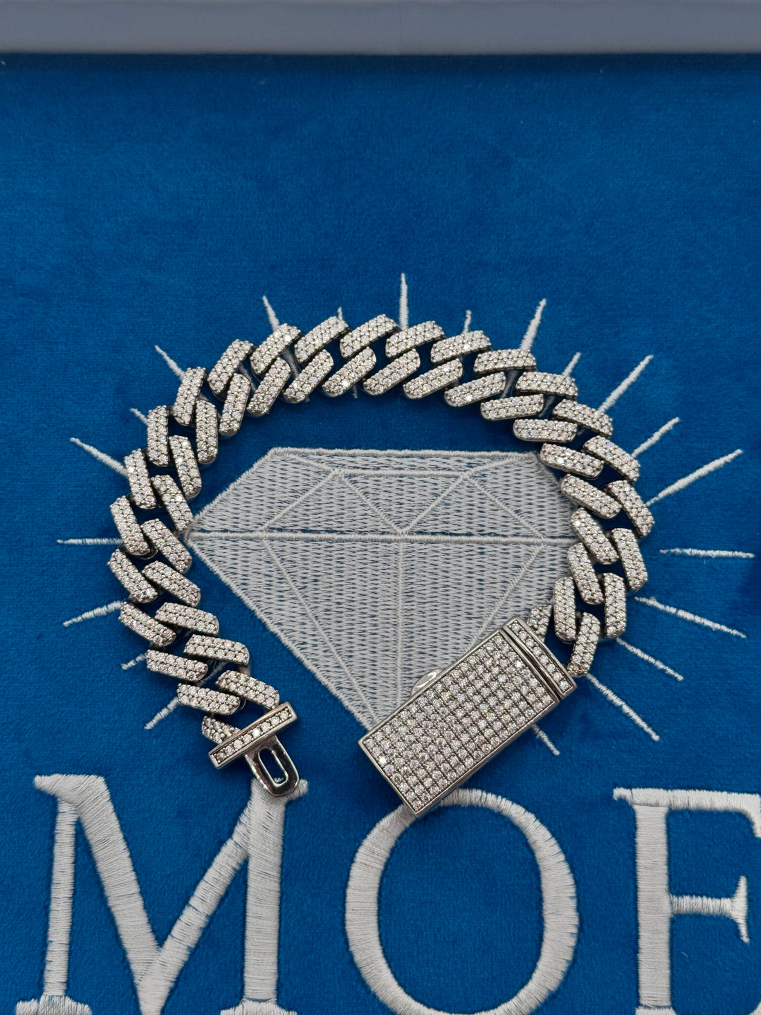 13MM VVS1 Moissanite bracelet