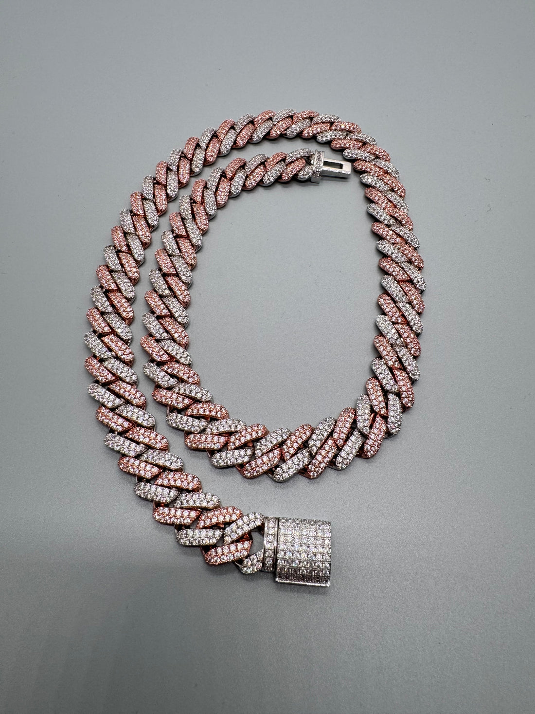 13MM VVS1 Moissanite Cuban chain